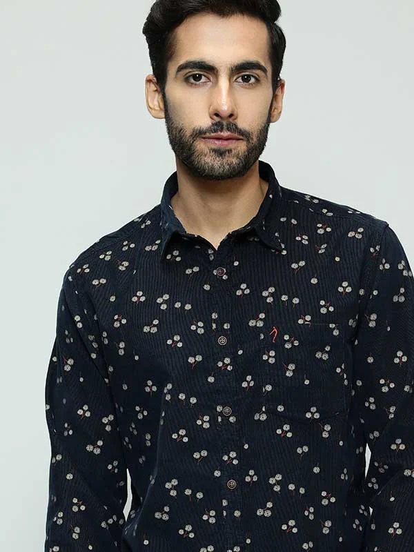 Men Printed Full Sleeve Cotton Blend Shirt