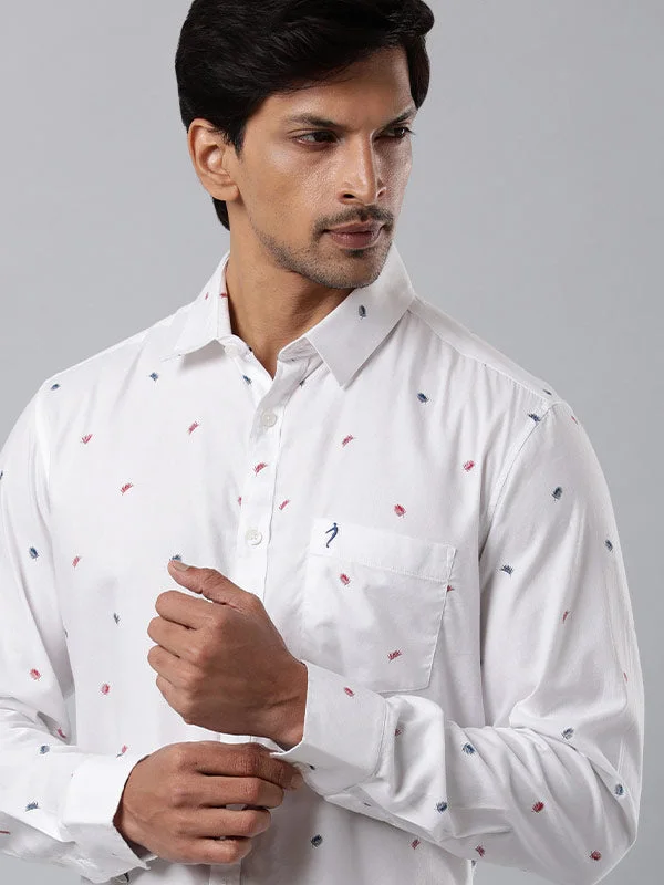 Men Printed Full Sleeve Cotton Blend Shirt