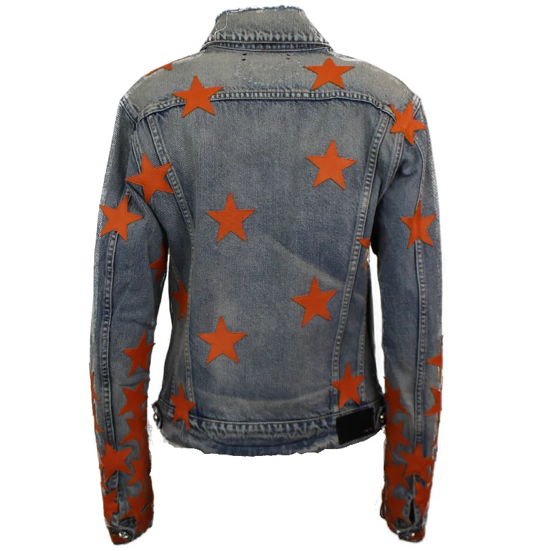 CHEMIST STAR TRUCKER Clay Indigo Denim Jackets