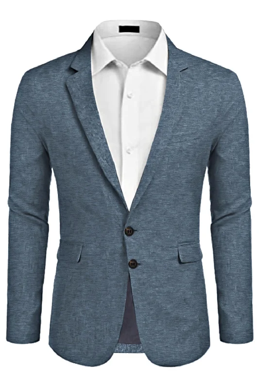 Men's  Stylish Classic Blazer - Blue