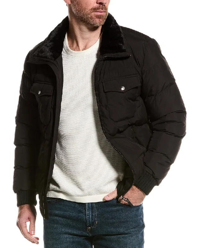 Reiss Mist Zip-Through Jacket