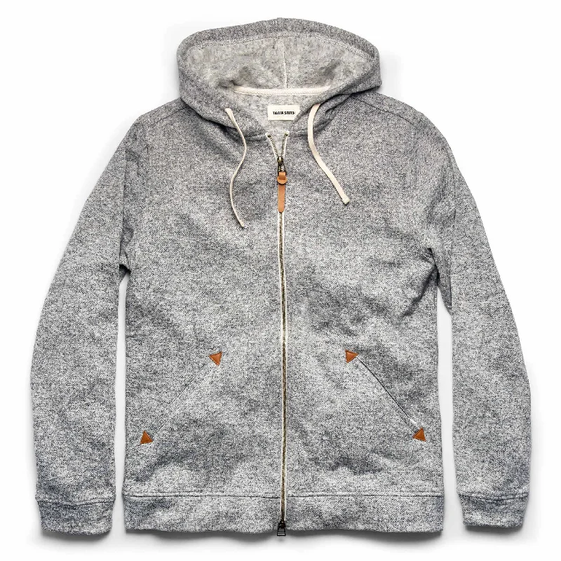 The Après Hoodie in Heather Grey