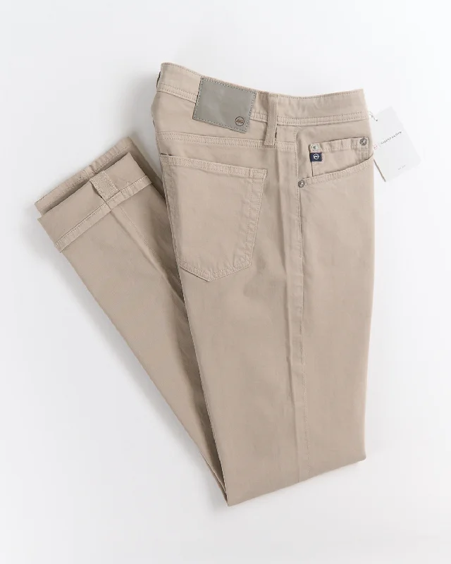 Tellis Desert Stone Brushed Cotton Pants