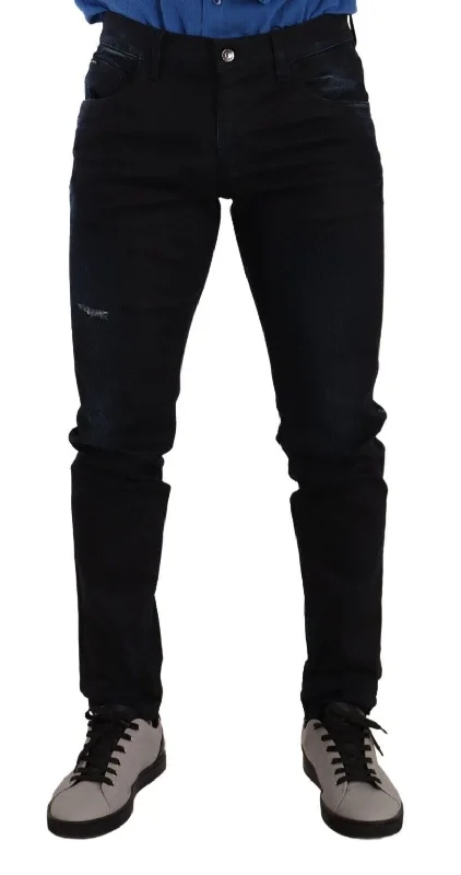 Dolce & Gabbana Elegant Slim Fit    Men's Jeans