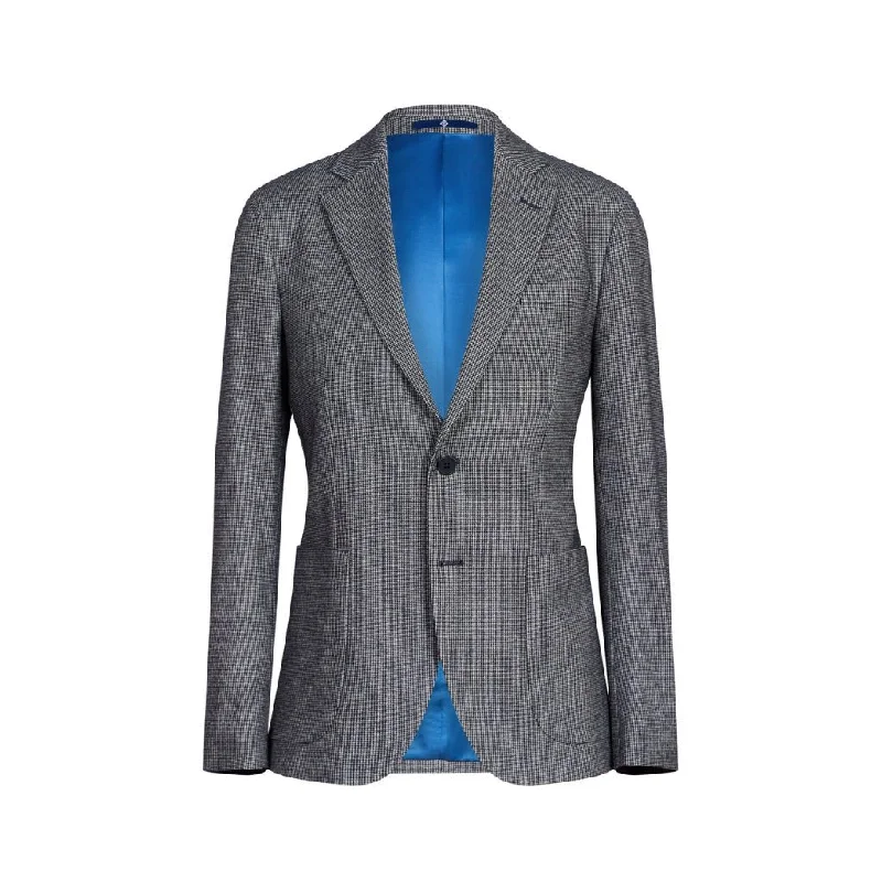 HENRY Single Breasted Notch Blazer NAVY REG