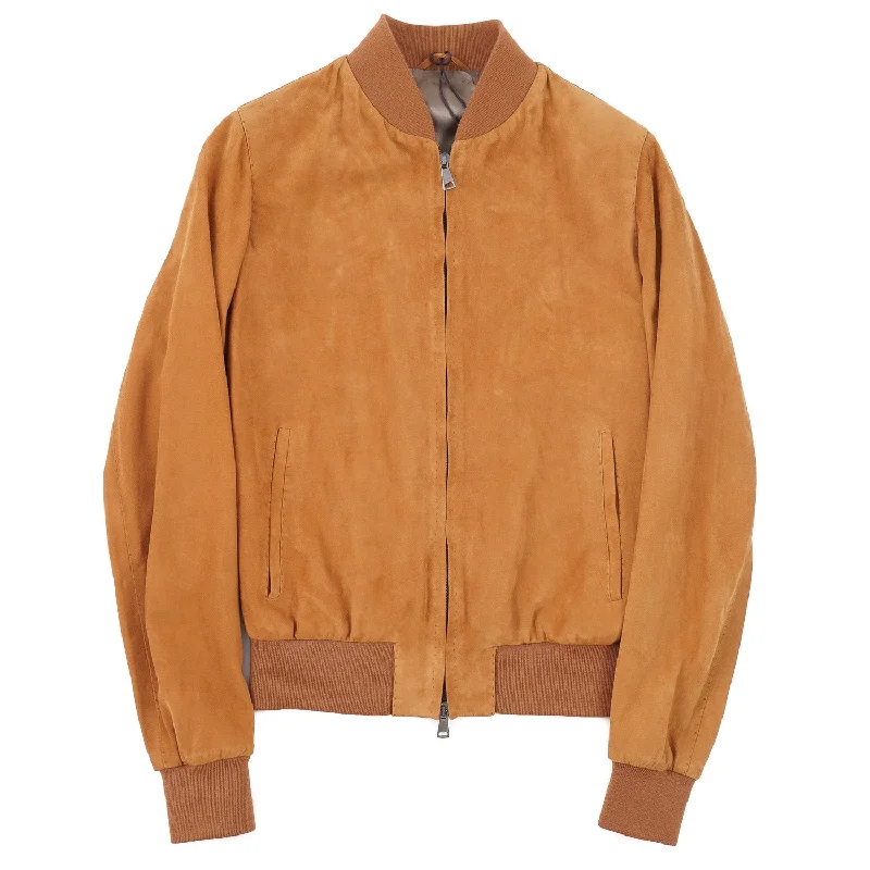 Rifugio Nappa Suede Bomber Jacket