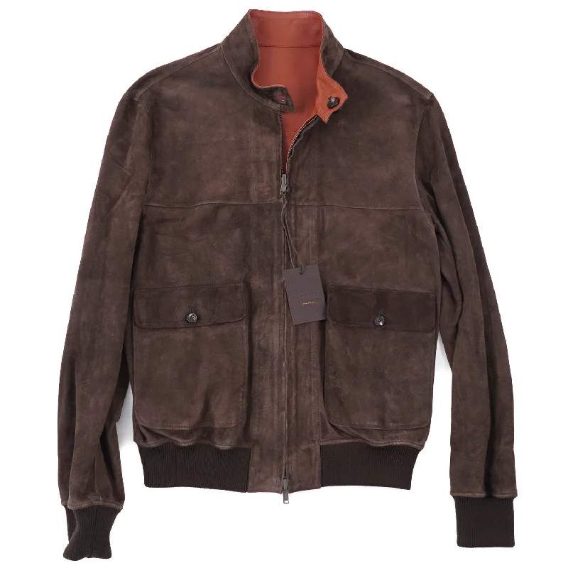 Rifugio Reversible Suede and Leather Jacket