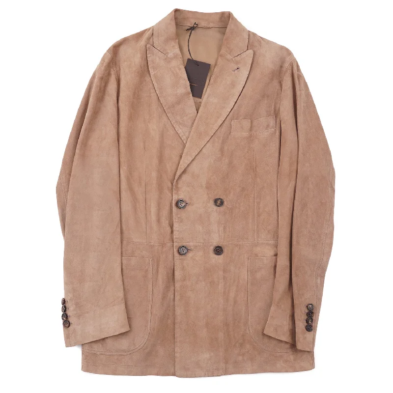 Rifugio Unlined Lambskin Suede Blazer