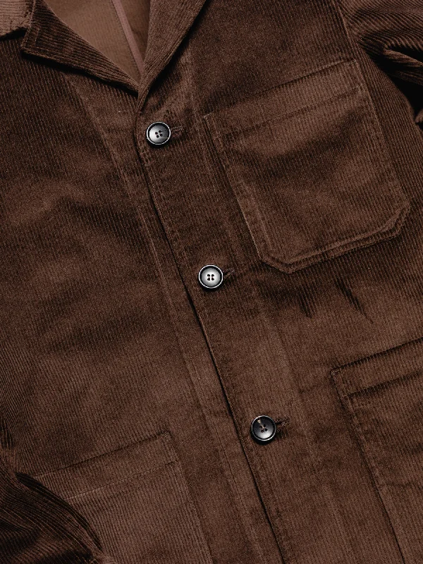 The Cord Craftman Jacket - Brown