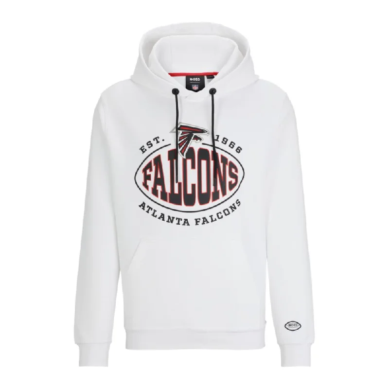 BOSS x NFL cotton-blend hoodie with collaborative branding