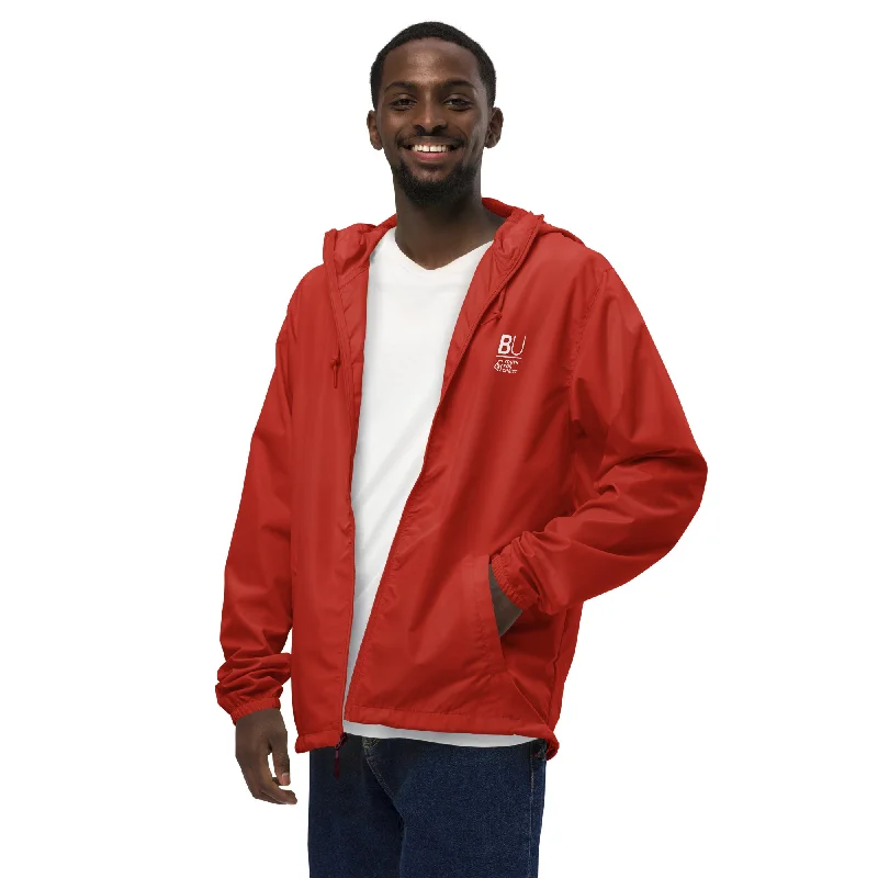 BU@YFC Unisex lightweight zip up windbreaker