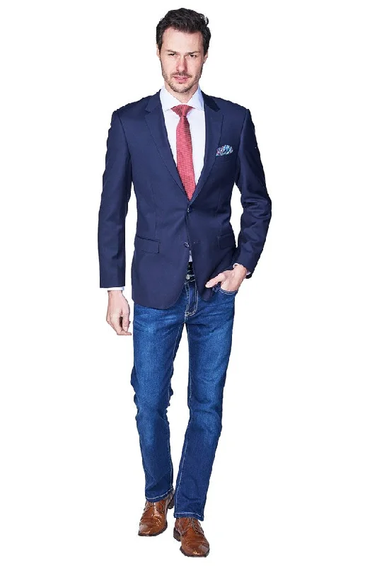 Modern Fit Navy Blazer B-BLZ-Navy