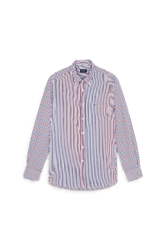 Paul & Shark Cotton Poplin LS Shirt Stripe