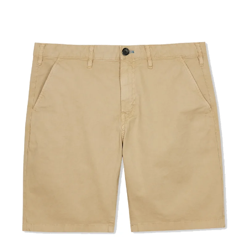 Paul Smith Cotton-Twill Broad Stripe Zebra Shorts Light Beige