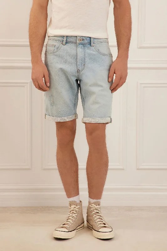 Short 5 poches en jeans - Homme