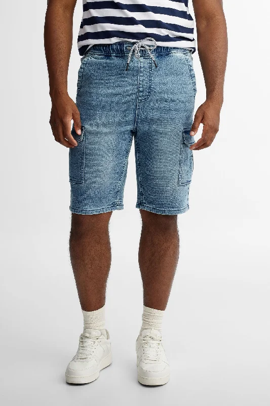 Short cargo en jeans - Homme