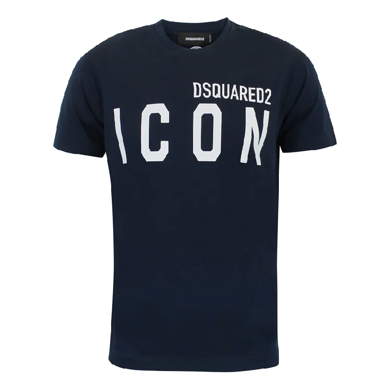 DSQUARED2 - Icon Logo T-Shirt in Navy