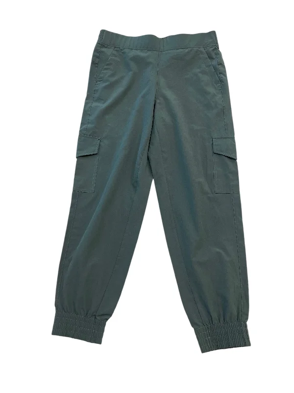 Athletic Pants By Apana In Green, Size: M