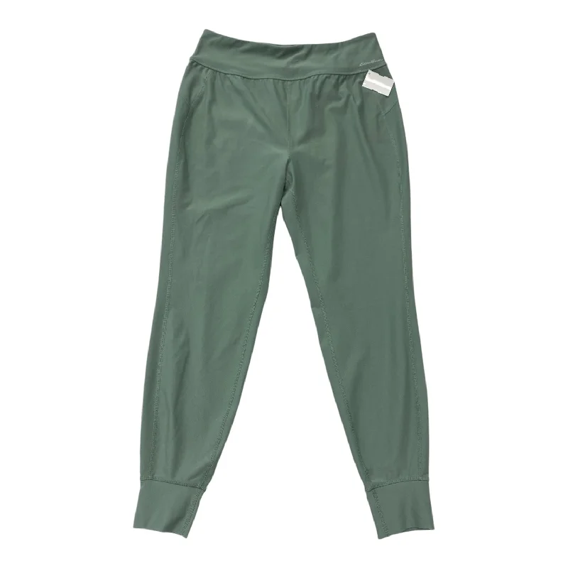 Athletic Pants By Eddie Bauer In Green, Size: M