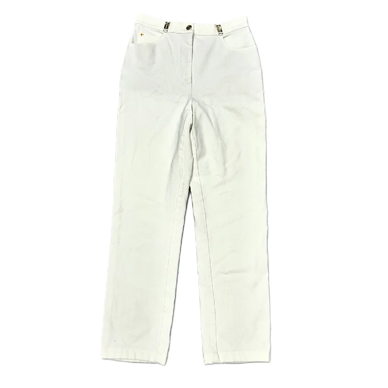 Ivory Pants Designer By St. John, Size: 2