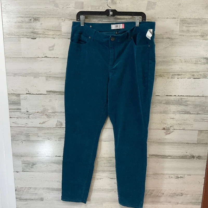 Pants Corduroy By Cabi In Blue, Size: 14