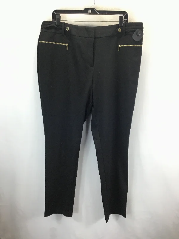 Pants Dress By Calvin Klein In Black & Gold, Size: Xl