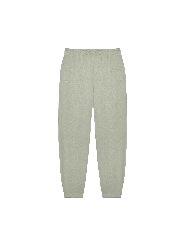 Mens DNA Barrel-Leg Track Pants—moss green