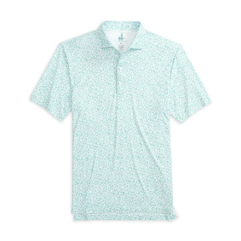 Johnnie-O Scuttle Featherweight Polo Shirt - Green Grass